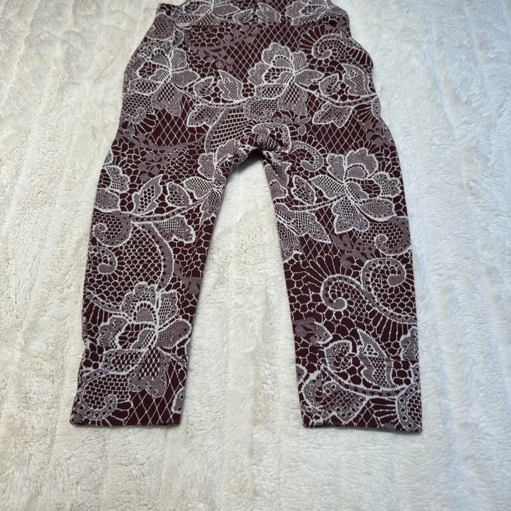 Blaa Lace Floral Print Coveralls 18-24 Months